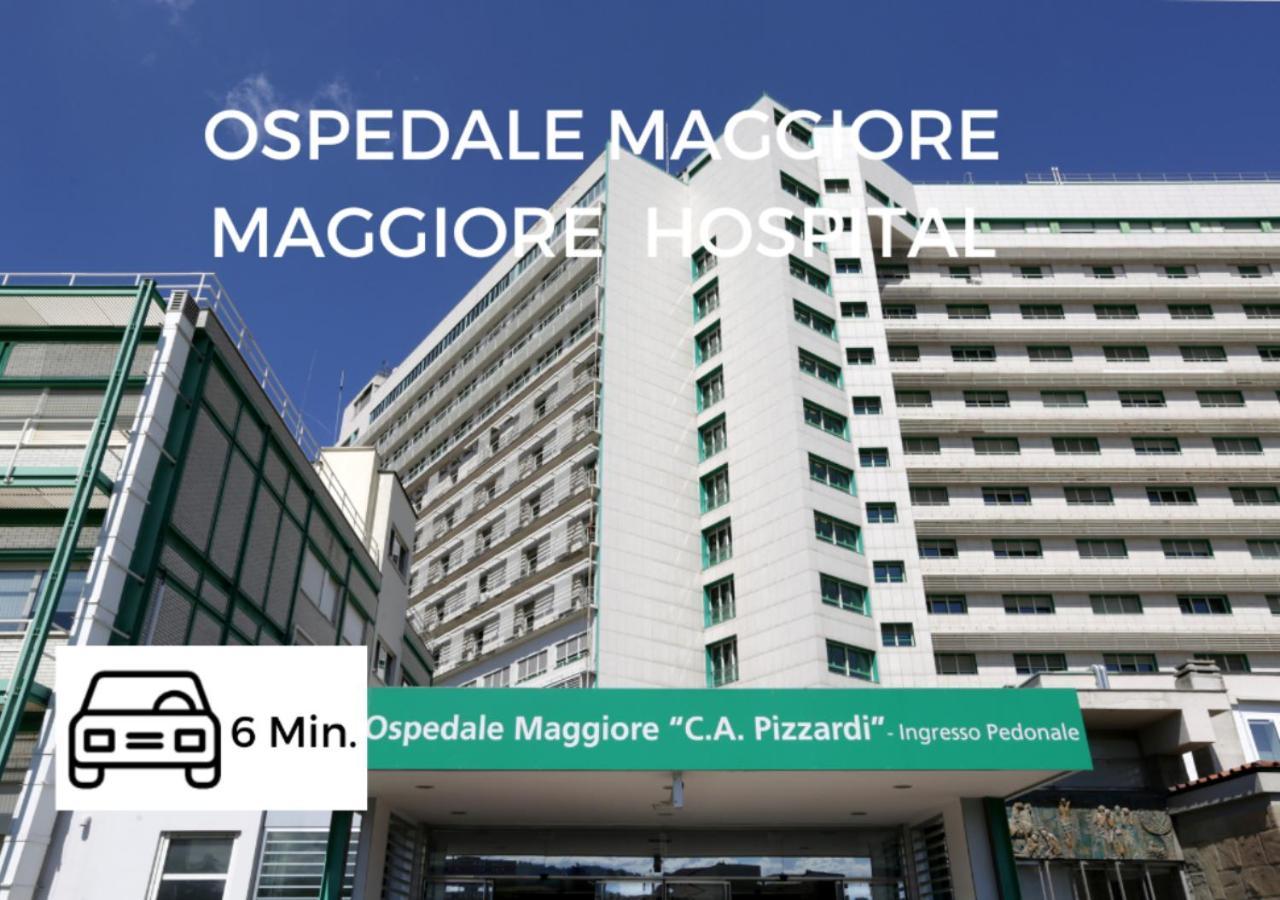 Sky Loft Airport - Modern Apt 1St Floor Apartment Bologna Luaran gambar